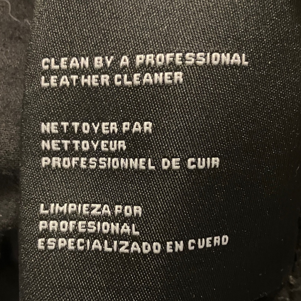Michael Kors Moto Grey Leather Jacket Size XXL Price Drop❣️❣️❣️ - Picture 9 of 9